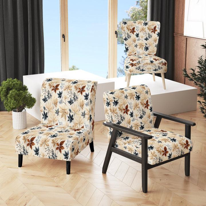 Vintage Leaves - Bohemian Arm Chair
