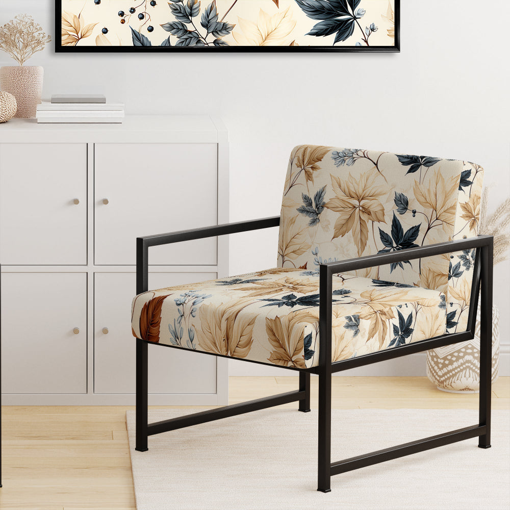 Vintage Leaves - Bohemian Arm Chair