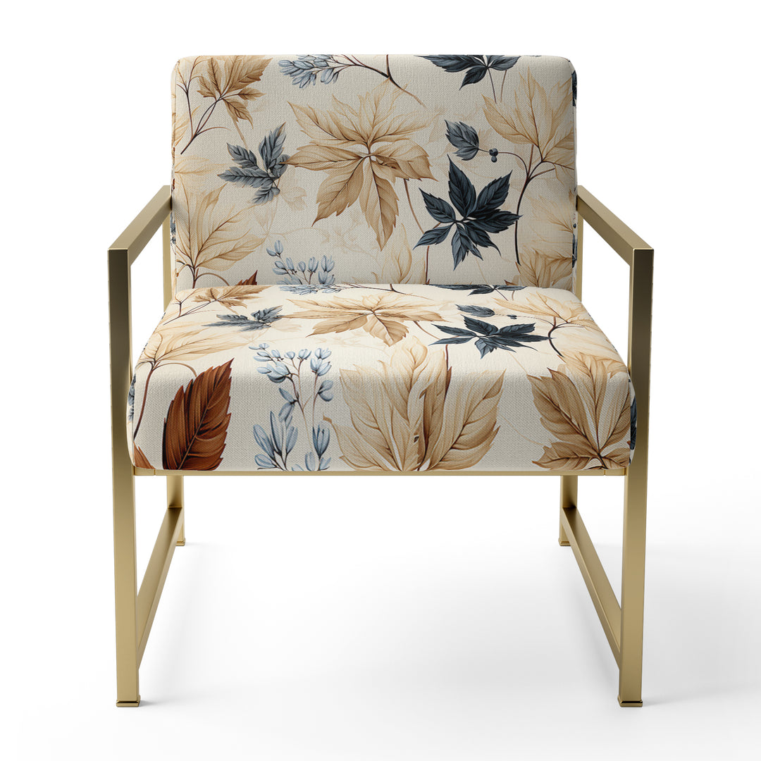 Vintage Leaves - Bohemian Arm Chair