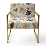 Vintage Leaves - Bohemian Arm Chair