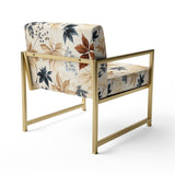 Vintage Leaves - Bohemian Arm Chair