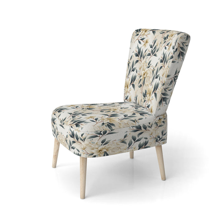Whispering Vines - Bohemian Accent Side Chair
