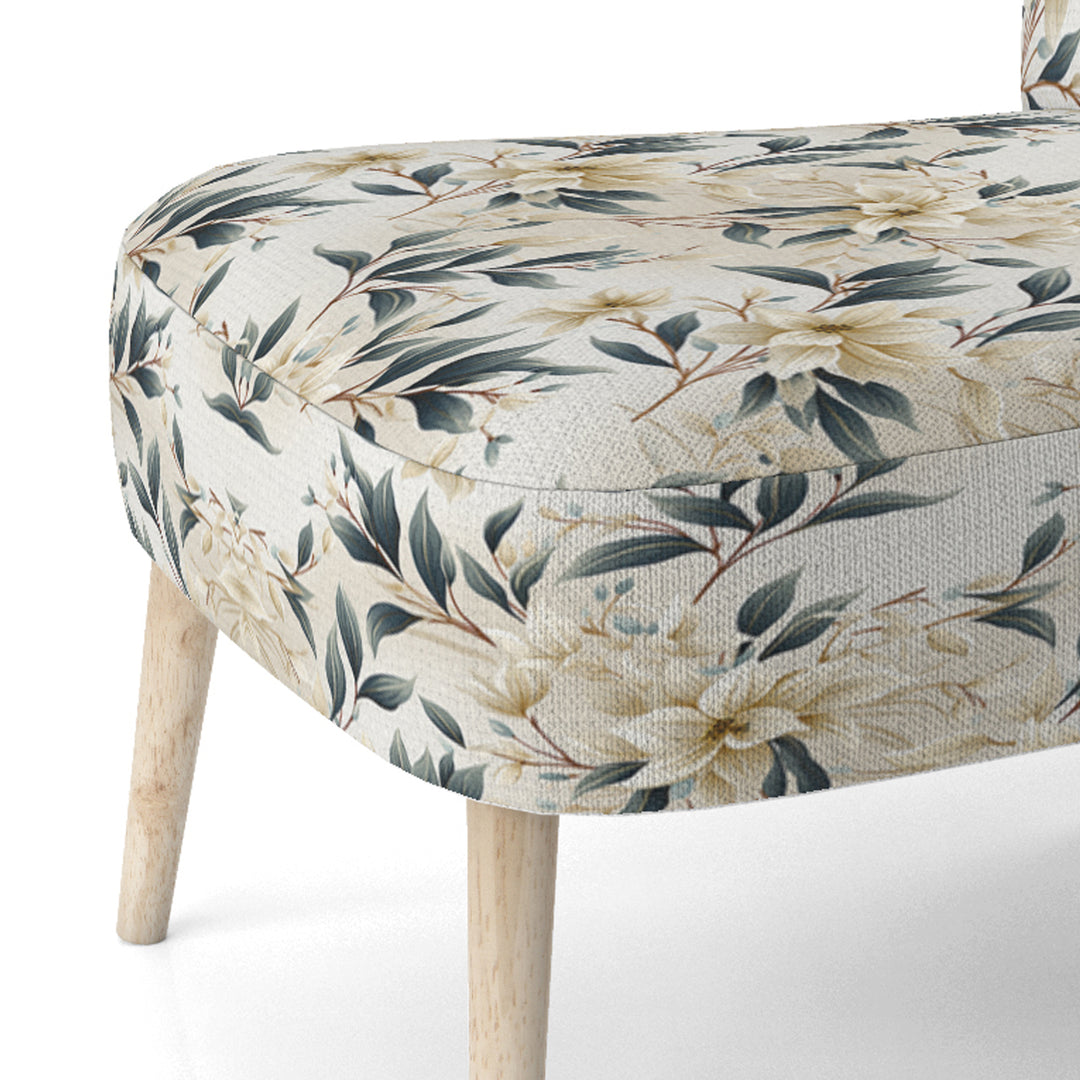 Whispering Vines - Bohemian Accent Side Chair