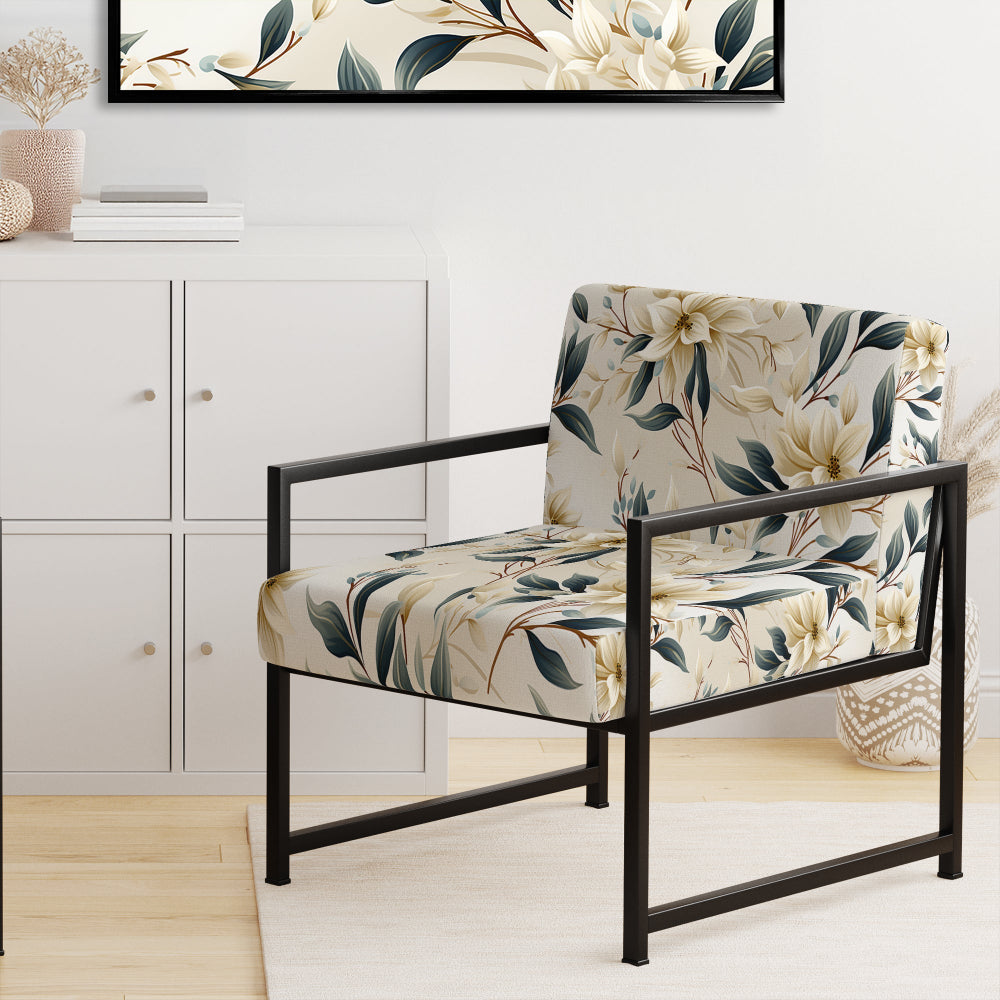 Whispering Vines - Bohemian Accent Side Chair