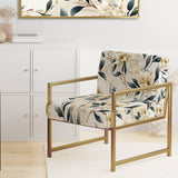 Whispering Vines - Bohemian Accent Side Chair