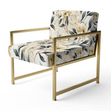 Whispering Vines - Bohemian Accent Side Chair