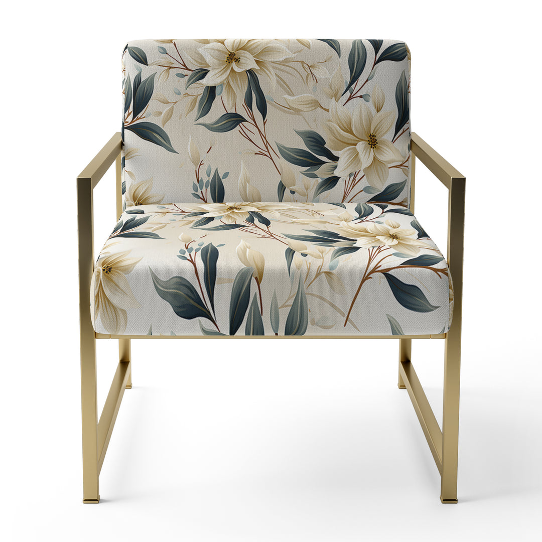 Whispering Vines - Bohemian Accent Side Chair