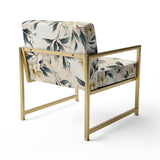 Whispering Vines - Bohemian Accent Side Chair