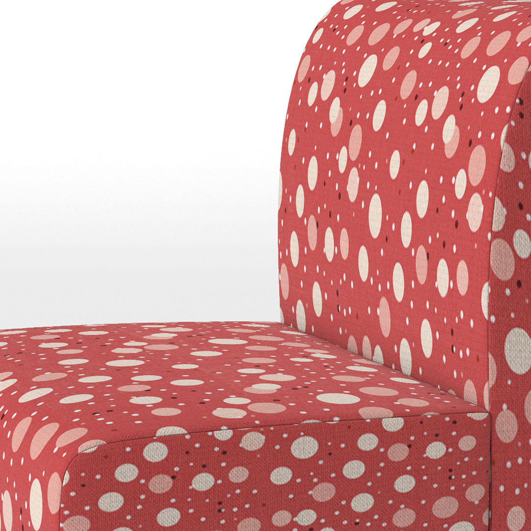 Playful Polka Dots - Modern Arm Chair