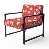 Playful Polka Dots - Modern Arm Chair