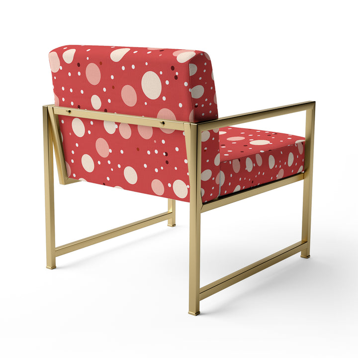 Playful Polka Dots - Modern Arm Chair