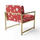 Playful Polka Dots - Modern Arm Chair
