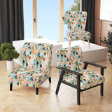 Multicolor Dance Polka Dots Pattern - Modern Accent Side Chair