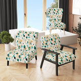 Bohemian Flair Polka Dots Pattern - Modern Accent Slipper Chair