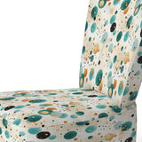 Bohemian Flair Polka Dots Pattern - Modern Accent Slipper Chair