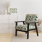 Bohemian Flair Polka Dots Pattern - Modern Accent Slipper Chair