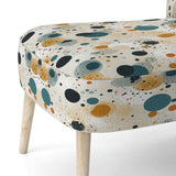 Industrial Chic Polka Dots Pattern - Modern Arm Chair
