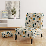 Industrial Chic Polka Dots Pattern - Modern Arm Chair