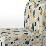 Industrial Chic Polka Dots Pattern - Modern Arm Chair