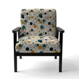Industrial Chic Polka Dots Pattern - Modern Arm Chair