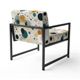 Industrial Chic Polka Dots Pattern - Modern Arm Chair