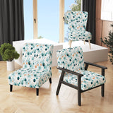 Mystic Enchantment Polka Dots Pattern - Modern Accent Side Chair