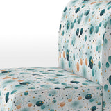 Mystic Enchantment Polka Dots Pattern - Modern Accent Side Chair