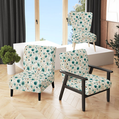 Dreams Polka Dots Pattern - Modern Accent Slipper Chair