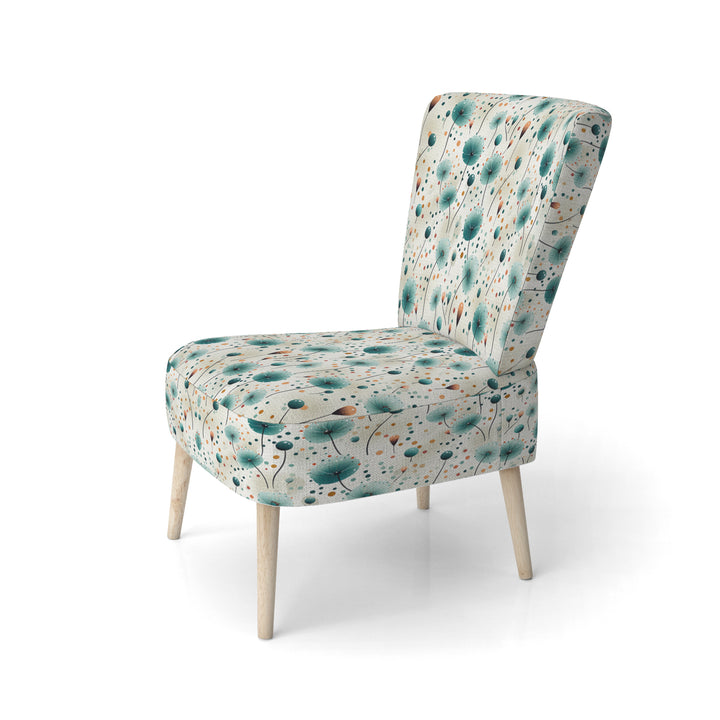 Dreams Polka Dots Pattern - Modern Accent Slipper Chair