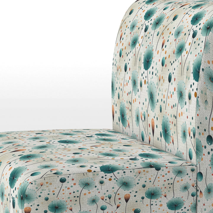 Dreams Polka Dots Pattern - Modern Accent Slipper Chair