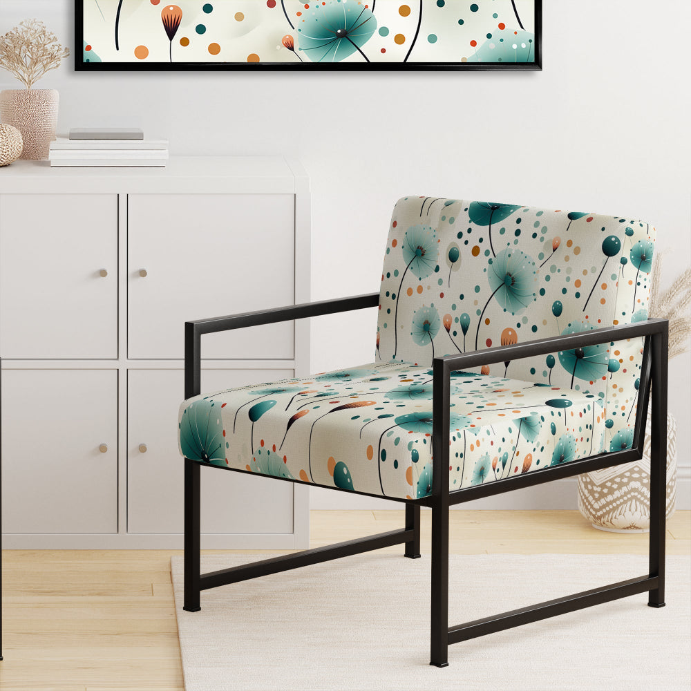 Dreams Polka Dots Pattern - Modern Accent Slipper Chair