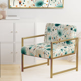 Dreams Polka Dots Pattern - Modern Accent Slipper Chair