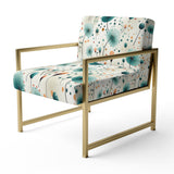 Dreams Polka Dots Pattern - Modern Accent Slipper Chair