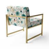 Dreams Polka Dots Pattern - Modern Accent Slipper Chair