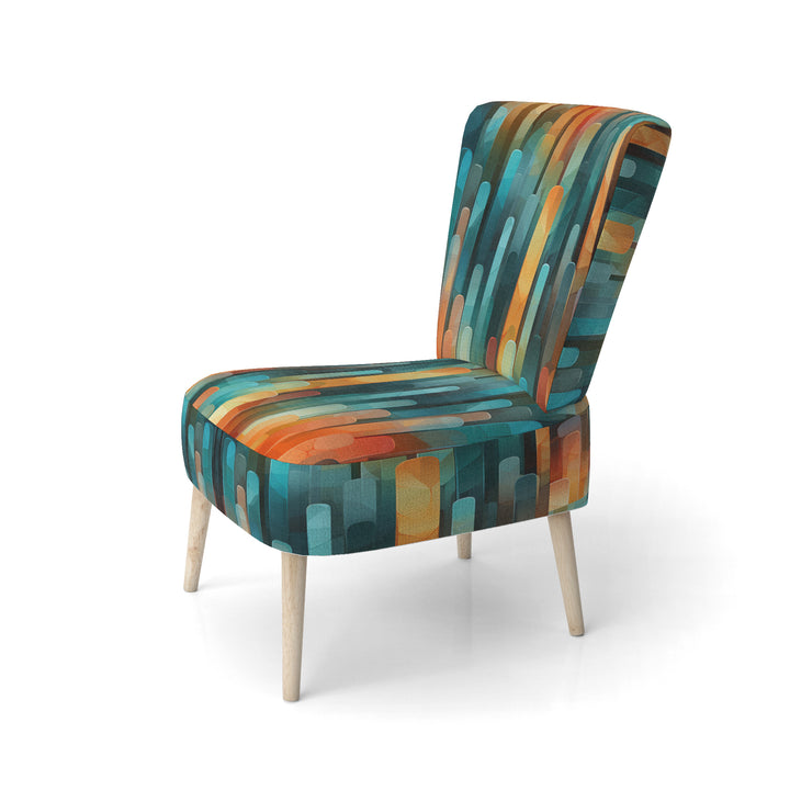 Popart Abstract Popsicle Parade - Modern Arm Chair