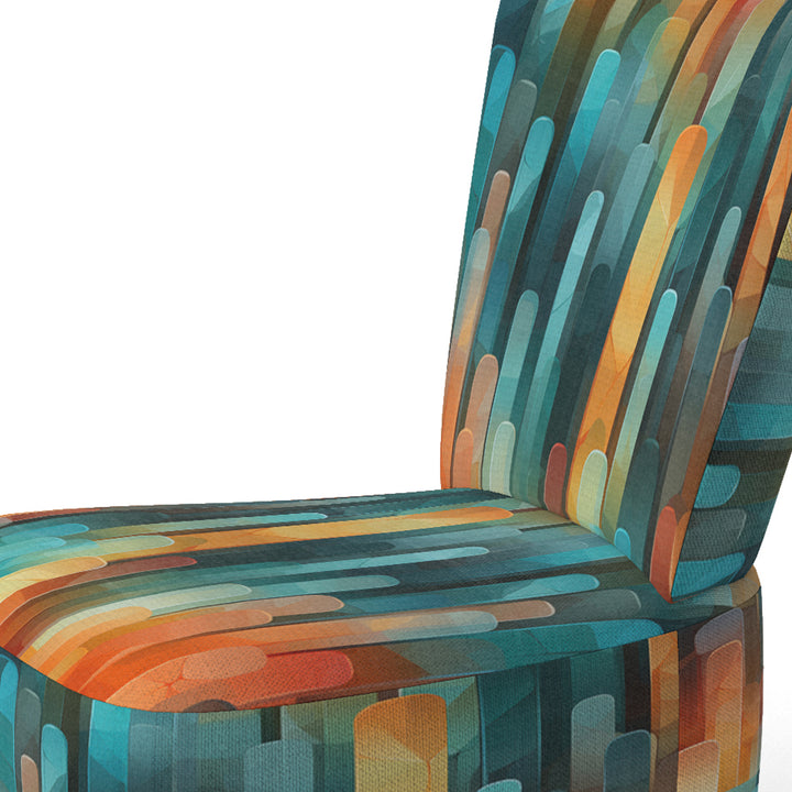 Popart Abstract Popsicle Parade - Modern Arm Chair