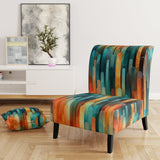 Popart Abstract Popsicle Parade - Modern Arm Chair