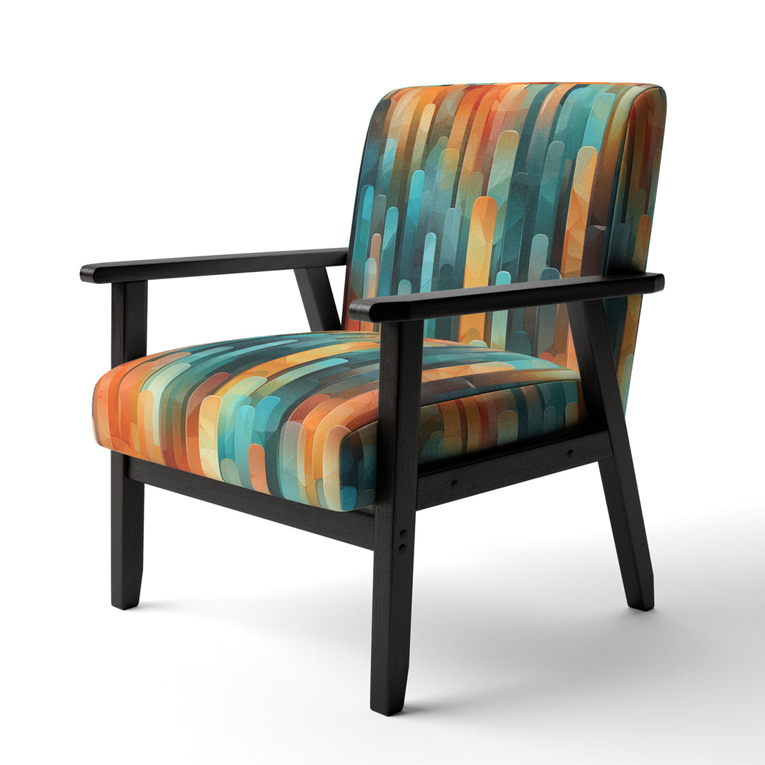 Popart Abstract Popsicle Parade - Modern Arm Chair