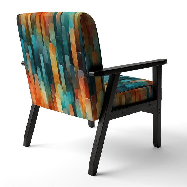 Popart Abstract Popsicle Parade - Modern Arm Chair