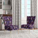 Deep Purple Royal Ragdolls- Upholstered Accent Chair