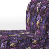 Deep Purple Royal Ragdolls- Upholstered Accent Chair