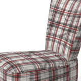 Rustic Farmhouse Plaid - Vintage Accent Slipper Chair