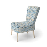 Scandinavian Winter Landscape - Cottage Accent Slipper Chair