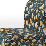Scandinavian Botanical Collage - Bohemian Arm Chair