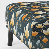 Scandinavian Botanical Collage - Bohemian Arm Chair