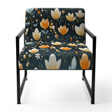Scandinavian Botanical Collage - Bohemian Arm Chair