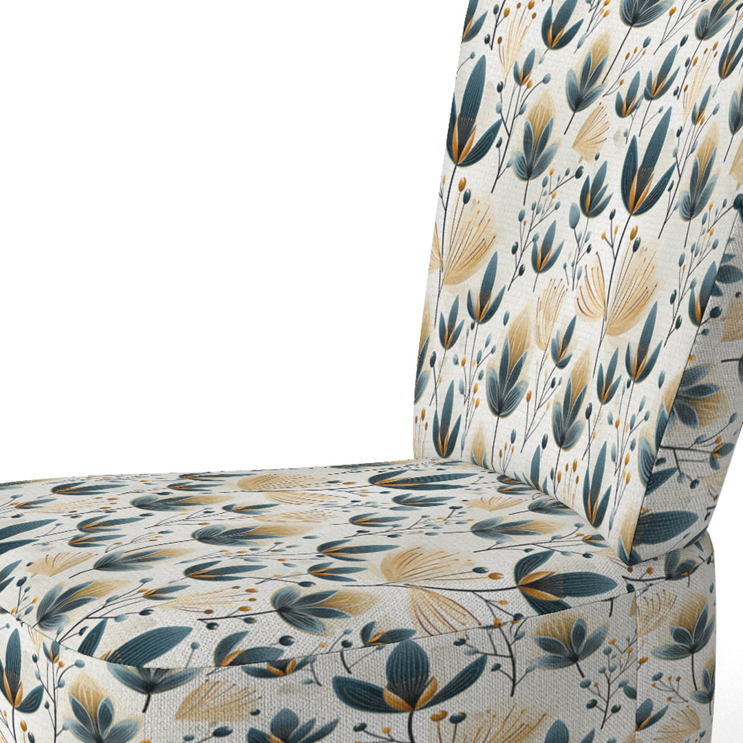 Scandinavian Yellow And White Collage - Bohemian Arm Chair