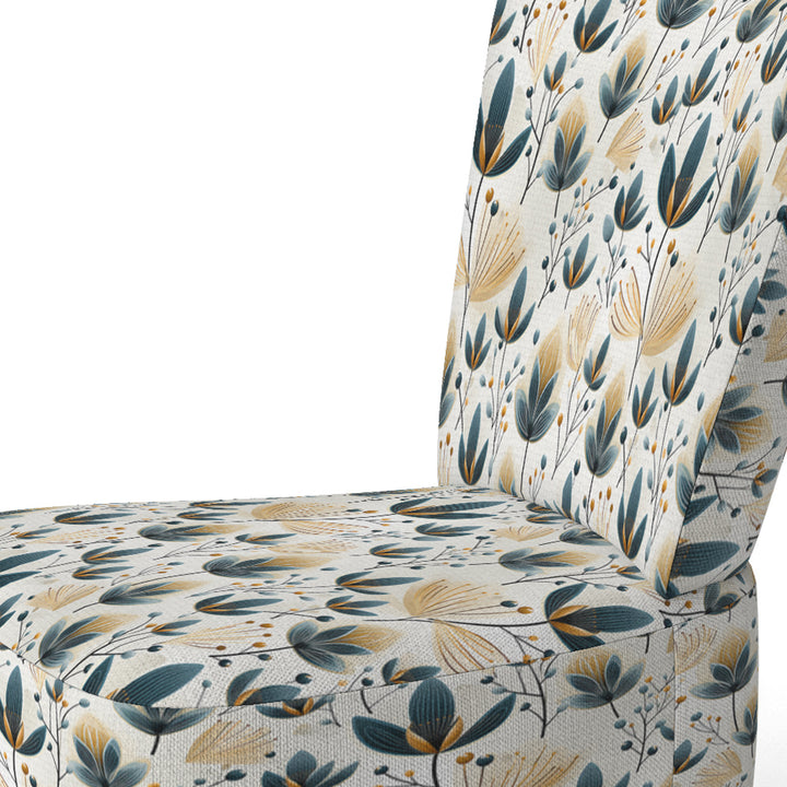 Scandinavian Yellow And White Collage - Bohemian Arm Chair