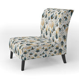 Scandinavian Yellow And White Collage - Bohemian Arm Chair