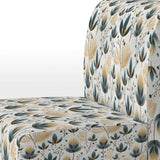 Scandinavian Yellow And White Collage - Bohemian Arm Chair